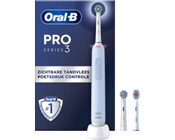 Oral-B Pro 3 3770 - Elektrische Tandenborstel - Blauw