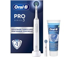 Oral-B PRO 3 3800 White Pro-Expert Edition + Tandpasta