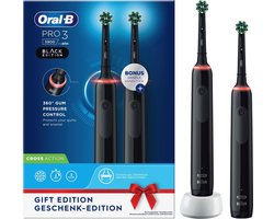 Oral-B Pro 3 3900 - Elektrische Tandenborstels Duoverpakking