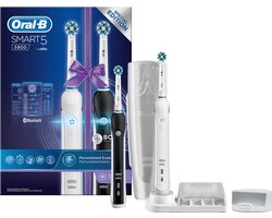 Oral-B Smart 5 5900 - Zwart En Wit - Elektrische Tandenborstel - Duopack