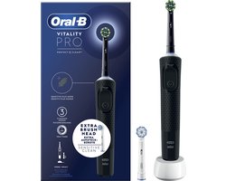 Oral-B Vitality Pro - Elektrische tandenborstel - Zwart - Extra opzetborstel