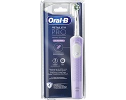 Oral-B Vitality Pro - Paars - Elektrische Tandenborstel - Ontworpen door Braun