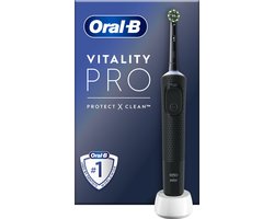 Oral-B Vitality Pro - Zwart - Elektrische Tandenborstel - Ontworpen Door Braun