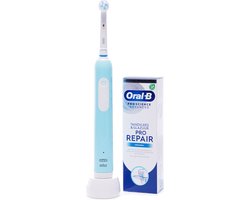 OralB Pro series 1 elektrische tandenborstel met OralB tandpasta