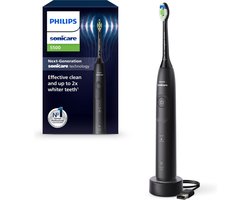 Philips Sonicare 5500 Series - Elektrische Tandenborstel - Zwart - Wittere tanden - HX7111/01