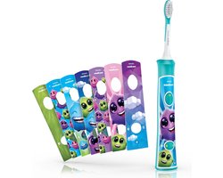 Philips Sonicare for kids HX6322/04 - Elektrische Tandenborstel voor kinderen - Blauw - incl. extra opzetborstel