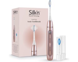 Silk'n SonicYou Elektrische Tandenborstel Geschenkset - met 2 opzetborstels en 2 beschermkapjes - Roze