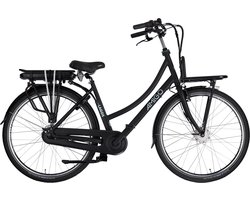 AMIGO E-Lagos T3 Elektrische Fiets - E-bike 28 Inch 50 cm - 7 Versnellingen - Rollerbrakes - Matzwart