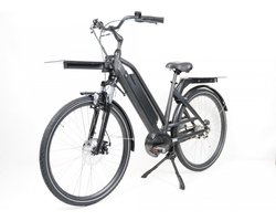 DUKER Luxury Delevery 28 Inch Gargo E-bike H50 Automaat Zwart