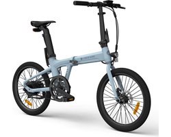 ADO Air 20 Elektrische vouwfiets Blauw - 16kg - EU Goedgekeurd - 250W - 25km/u - 100km range - samsung batterij - hydraulische schijfremmen - torque sensor - koolstof riem