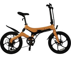 Bohlt X200 Elektrische Vouwfiets - 280Wh accu - 6 versnellingen - Oranje