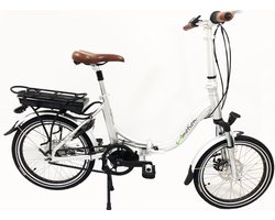 e-4motion Maxi de Luxe - Vouwfiets - Elektrisch - 20 inch - Grijs