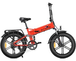 ENGWE Engine X - Elektrische Vouwfiets - Rood - 250W - Elektrische Vouwfiets