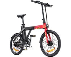 ENGWE P20 Ace Limited Edition opvouwbare elektrische fiets, koolstofriem, 36 V 9,6 Ah batterij, 100 km bereik, hydraulische schijfrem, 18,5 kg lichtgewicht, richtingaanwijzer