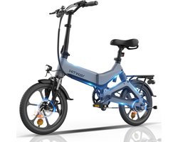 HITWAY Elektrische Fiets - Opvouwbare E-bike - 16 Inch-250W- 35-70km