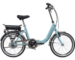 Le Balade, elektrische vouwfiets, 1 speed, blauw