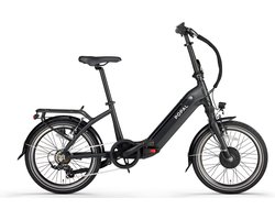 Popal E-Folt Tourer Elektrische Vouwfiets - Bafang voorwielmotor - 420Wh - Zwart