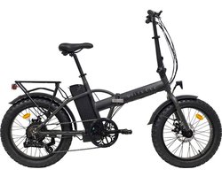 Villette le Gros elektrische vouw fatbike 13Ah 7sp 20 inch Dark Grey