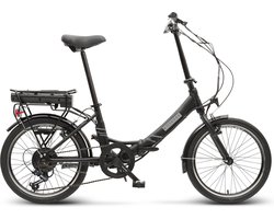 Villette les Vacances, vouwbare e-bike, 6 sp, 20 inch, zwart