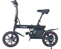 Windgoo - B20 - Elektrische Vouwfiets - E Bike - 250W - 14Inch - 25KM/H - Zwart