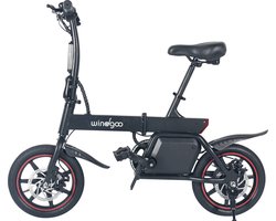 Windgoo B20 V3 Elektrische vouwfiets - E Bike - 250W - 14 Inch - 25 KM/H - Zwart