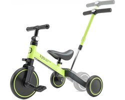 3-in-1 Loopfiets en Driewieler voor Kinderen van 1 tot 3 Jaar - Verstelbaar, Veilig en Ondersteunt Groei - Perfect Cadeau voor Jongens en Meisjes