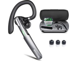 Bluetooth Headset V5.3 met 100 uur gesprekstijd, ENC ruisonderdrukking en LED-display