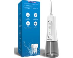 BluMerce Waterflosser met 4 Opzetstukjes - Water Flosser - Tandsteen Verwijderaar - Flosapparaten