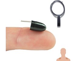 Draadloze Mini Spion Oortelefoon met Microfoon voor Mobiele Telefoons