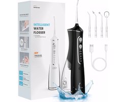 Draadloze Waterflosser - Professionele Watertandflosser - Monddouche Elektrisch - 4 Modi - Elektrische Tandenreiniger - USB Oplaadbaar - IPX7 Waterdicht - Mondbewatering - Draagbare Monddouche