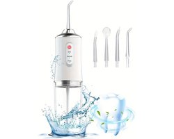 NovaZen Pro - Waterflosser - Draadloos - Oplaadbaar - 360° Roterend Mondstuk