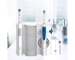 Oral-B Pro Series 1 - Elektrische tandenborstel + Oxyjet Waterflosser - Wit