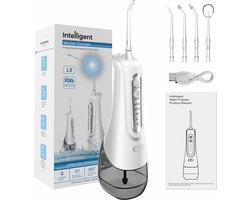 Sorone Electrische Waterflosser Oplaadbaar - Monddouche - Elektrische Waterflos - Draadloze Monddouche - 4 Standen - Black Friday 2024 Deals