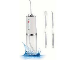 Waterflosser - Monddouche - 4 Opzetstukken - Draadloos en Oplaadbaar - Waterflosser Draadloos - Water Flosser - Water Flosser Draadloos - Monddouche waterflosser