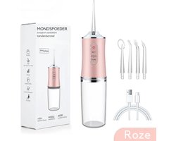 Waterflosser - Waterflosser Draadloos - Monddouche Water Flosser - Roze/220ml