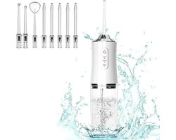 Waterflosser - Waterpik - Monddouche - Water Flosser - Draadloos en Oplaadbaar - 4 Opzetstukjes - Krachtig - 3 Standen - Groen