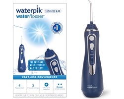 Waterpik Cordless Advanced WP 563 - Flosapparaat - Blauw