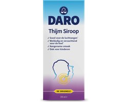 6x Daro Thijmsiroop 200 ml