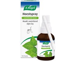 A.Vogel Hoestspray vastzittende hoest spray - Hoestspray bij vastzittende hoest. Maakt vastzittend slijm los. - 30 ml