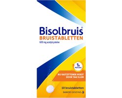 Bisolvon Bisolbruis - 3 x 10 bruistabletten