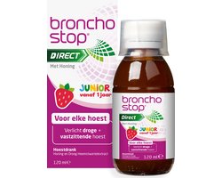 Bronchostop Direct Junior - Hoestdrank - Met honing - 120ml