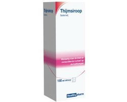 Healthypharm Suikervrij - Thijmsiroop - 150 ml