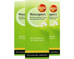 Roter Noscapect - 3 x 20 tabletten