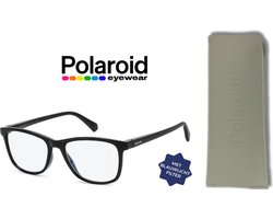 Leesbril Polaroid PLD0033 Met Blauw Licht Filter-Zwart-+1.00