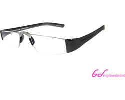 Leesbril Porsche Design P8801f-Zilver-+2.00