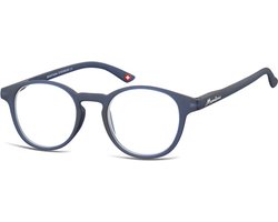 Montana Eyewear MR52A ronde leesbril +1.50 navy