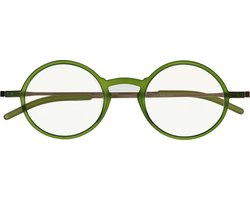 Read Eyewear CHAP33J Leesbril +2.50 - Forest green - Rond montuur - Incl. aluminium hardcase