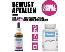 Calorietje Bio HCG Afslankdruppels & TimFit Chrome++