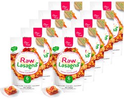 Clean Foods | Raw Pasta | Lasagne | 10 stuks | 10 x 200 g