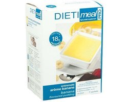 Dieti Bananen Shake/Pudding - 7 stuks - Maaltijdvervanger